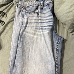 Salvage Faded Blue Denim Jeans